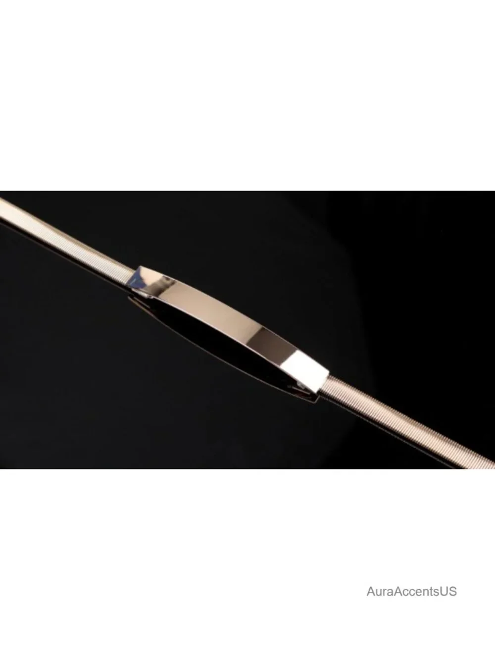 Skinny Metal Cinch Belt for Dress Stretch Thin Waist Belt